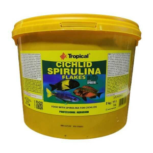 Tropical Cichlid Spirulina Flakes Pul Yem 100 Gr