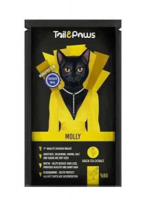 Tail Paws Molly Tavuklu Pouch Kedi Maması 80 Gr