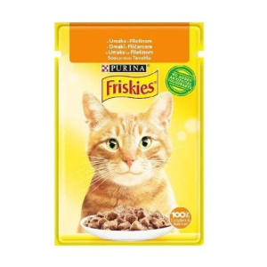 Friskies Tavuklu Soslu Yaş Kedi Maması 85 gr 