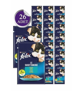 PURİNA FELİX YAŞ MAMA TON BALIKLI 26 ADET X 85GR