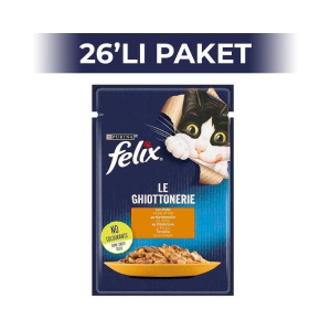 PURİNA FELİX YAŞ MAMA TAVUKLU 26 ADET X 85GR