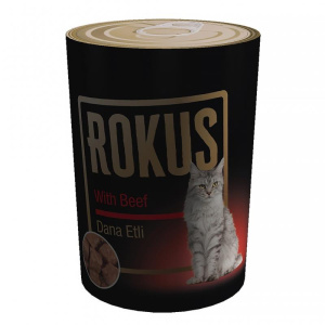 ROKUS DANA ETLİ KEDİ KONSERVE YAŞ MAMA 410 GR