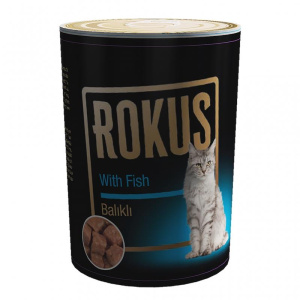 ROKUS BALIKLI KEDİ KONSERVE YAŞ MAMA 410 GR