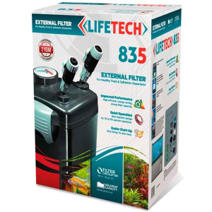 Lifetech 835 Dış Filtre Siyah Kova İçi Dolu 1000 L/H  22W