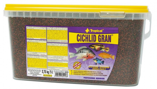 Tropical Cichlid Gran Granül Balık Yemi 100 GR